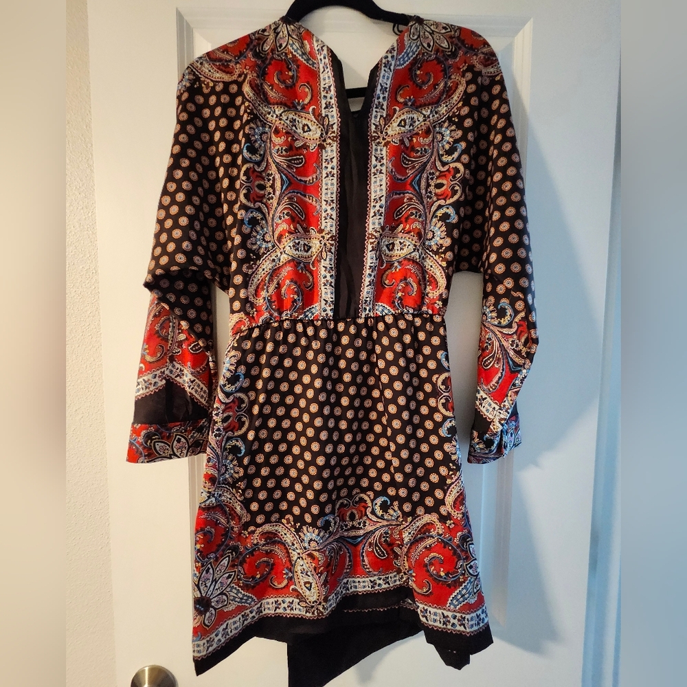 Zara Multicolor Paisley Dress - Picture 4 of 5